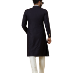 Classic Blue Berry Achkan for Men | Elegant Ethnic Wear | Jaipurio